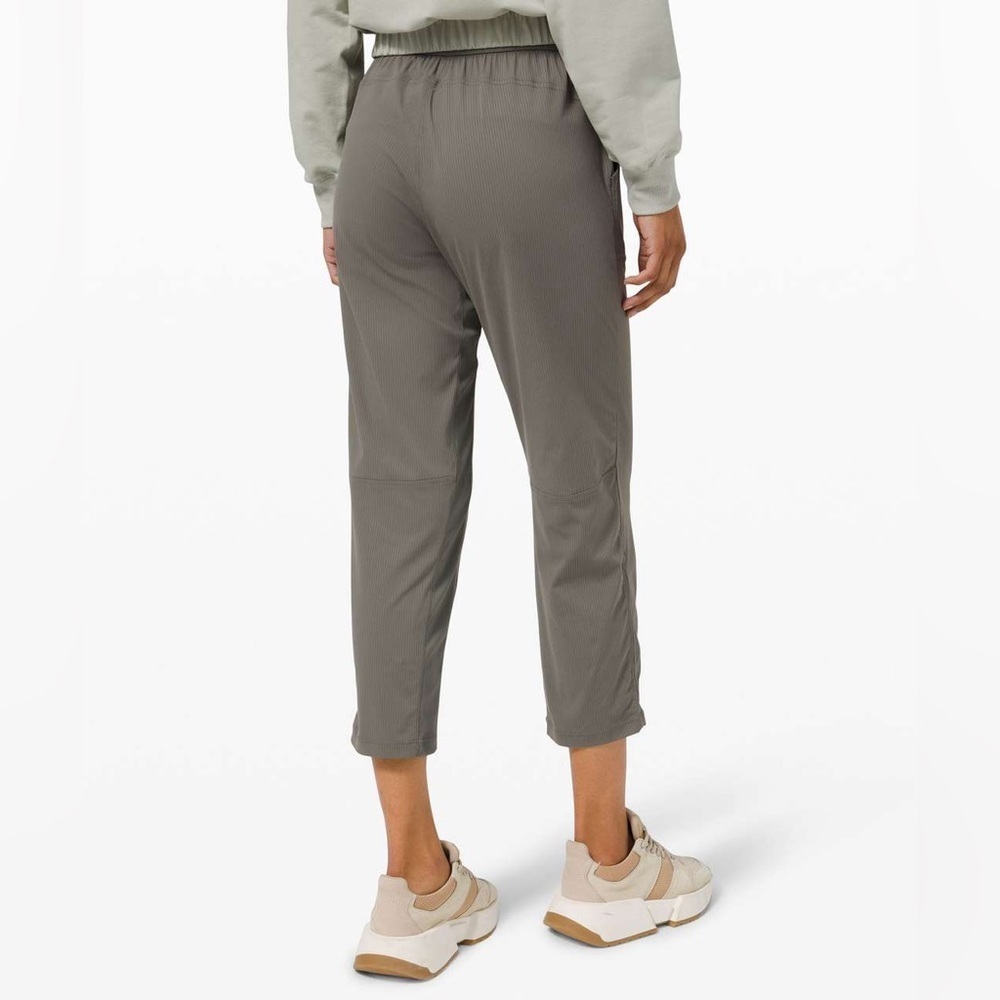 lululemon athletica Grayish Green Ankle Cropped Pants - Picture 3 of 12